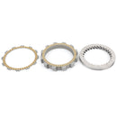 Koblingssæt stål & friktionsskiver til Suzuki GSX 600 750 F GSF650 Bandit 98-06 Generisk