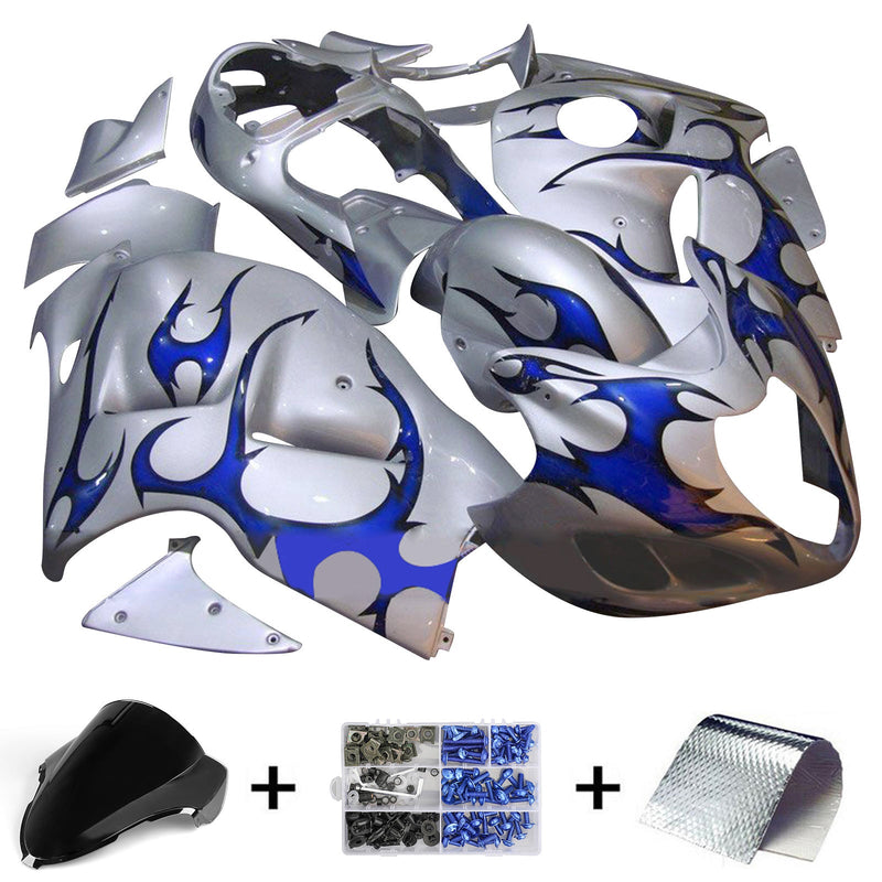 1999-2007 Suzuki Hayabusa GSX1300R Kit de carenado de inyección Cuerpo Plástico ABS