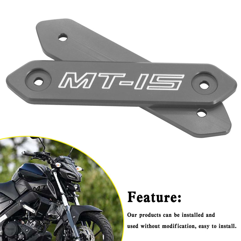 Accesorios de aleación de aluminio cubierta del cuerpo para Yamaha MT 15 MT-15 MT15 2018-2020 genérico