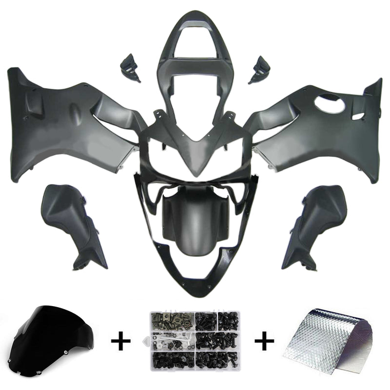 Amotopart Honda CBR600 F4i 2001-2003 Juego de carenado Cuerpo Plástico ABS