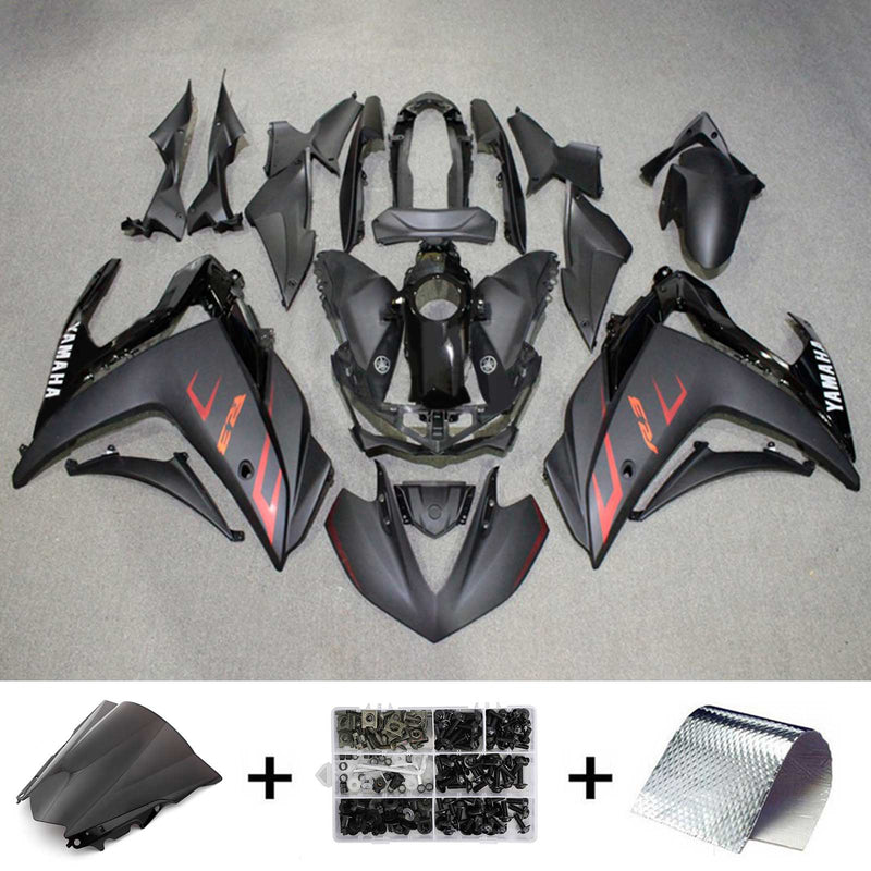 Kit de carenagem para Yamaha YZF-R3 2014-2018 R25 2015-2017 Genérico