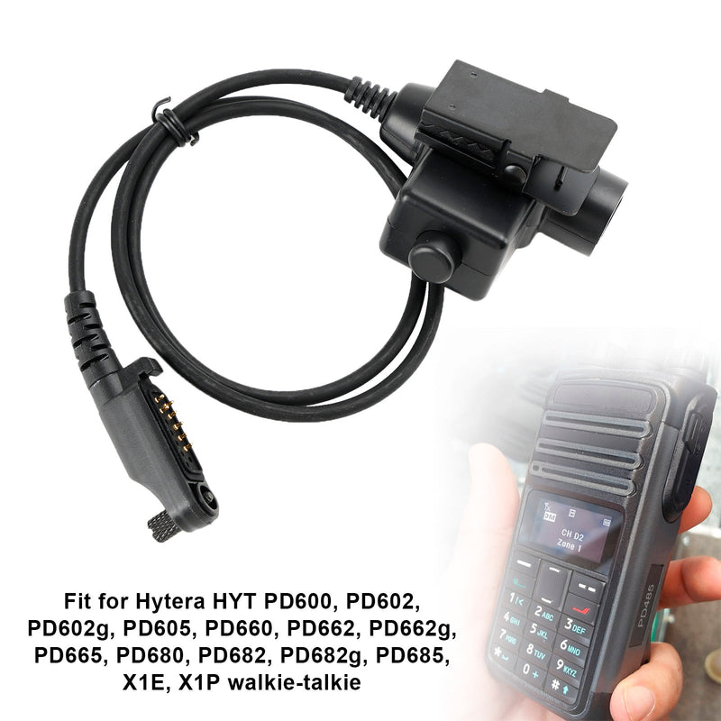 X1E/PD680-U94 PTT för Hytera HYT PD680 PD682 PD682g PD685 X1E X1P Walkie-Talkie