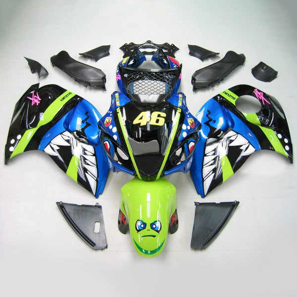 Suzuki Hayabusa GSXR1300 2008-2020 kåpesett Body Plastic ABS