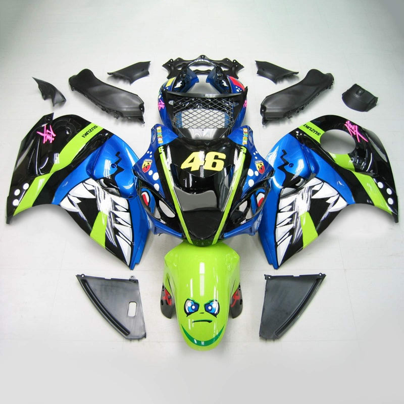 Suzuki Hayabusa GSXR1300 2008-2020 Zestaw owiewek Korpus Plastik ABS