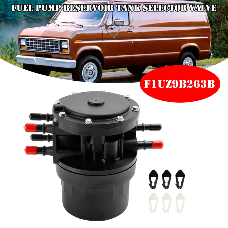 1988–1996 Ford E-150 E-250 E-350 Kraftstoffpumpen-Reservoirtank-Wahlventil F1UZ9B263B