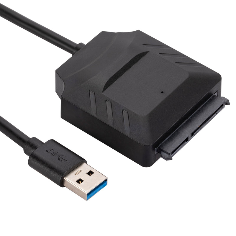 O cabo conversor de disco rígido USB 3.0 para SATA suporta plug and play HDD SSD de 2,5/3,5 polegadas