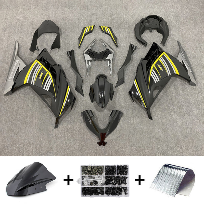 Amotopart Verkleidungsset für Kawasaki EX300/Ninja300 2013–2017, Karosserie, Kunststoff, ABS