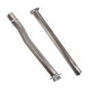 4“ Schalldämpfer Auspuffrohre Kits für Ford F250 F350 F450 Super Duty 2011-2023 6.7L Diesel