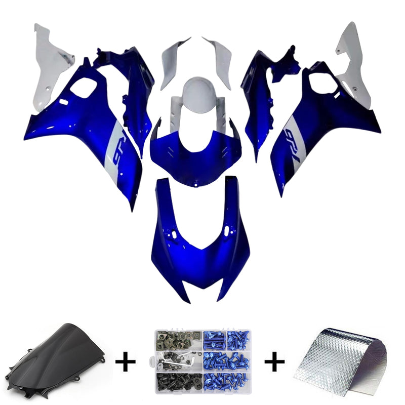 Amotopart Yamaha YZF-R6 2017-2023 kåpesett, kropp, plast, ABS