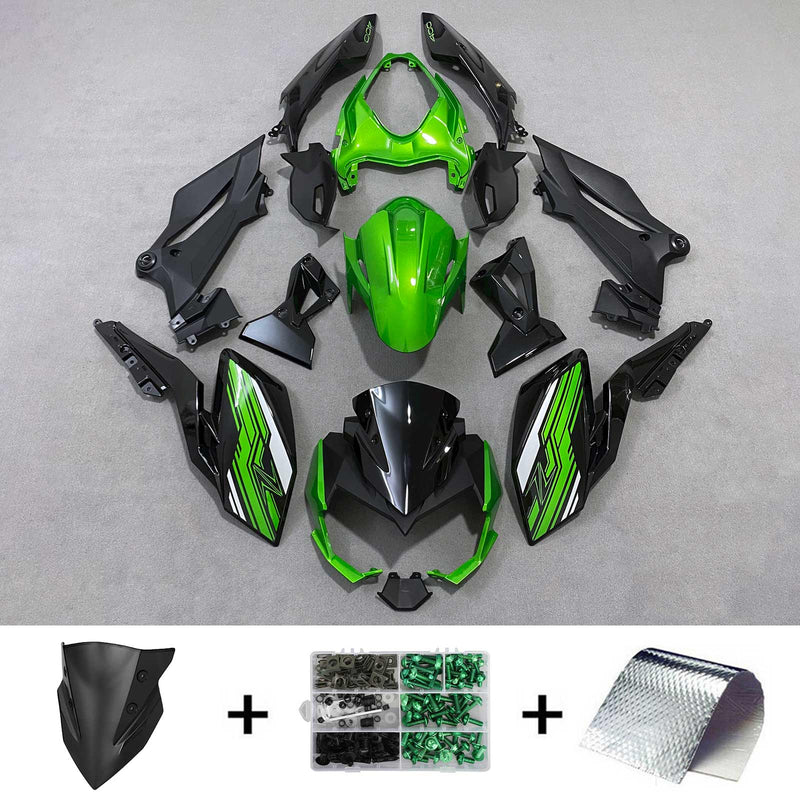 Amotopart Kawasaki Z400 2018-2020 Juego de Carenado Cuerpo Plástico ABS