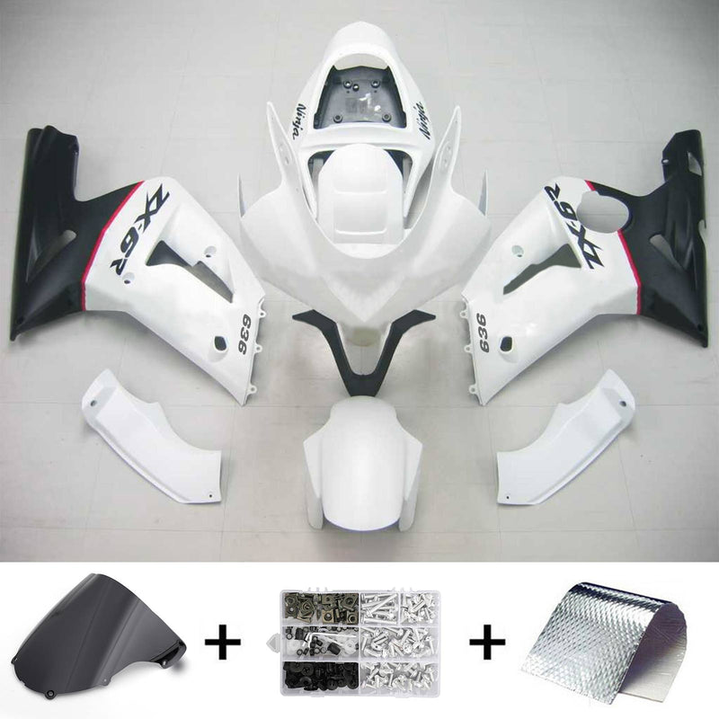 Kit carenado para Kawasaki ZX6R 636 2003-2004 Generico