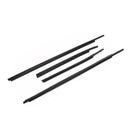 4 x Autofenster-Dichtungsleisten für Toyota Tundra Double Cab 07-20 Generic