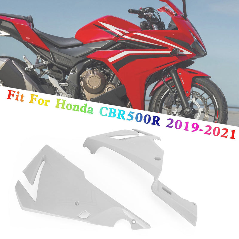 Siderammedeksel kåpehette for Honda CBR500R 2019-2021 Generisk Fedex Express