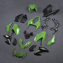 Carenagem adequada para Kawasaki Z900 2017-2019 Corpo ABS de plástico de injeção verde genérico