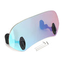Motorsykkel Justerbar Clip On Windshield Extension Spoiler Vindavviser