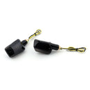 2 x uniwersalny wskaźnik świetlny motocykla, kierunkowskaz z krótkim trzpieniem