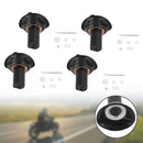 4x reparationssats för förgasarkolvmembran lämplig för Yamaha XJR400 1993-2000 Generic
