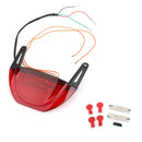 Motocyklové zadní brzdové směrové světlo pro Honda CBR 600RR 2007-2012 Red Generic