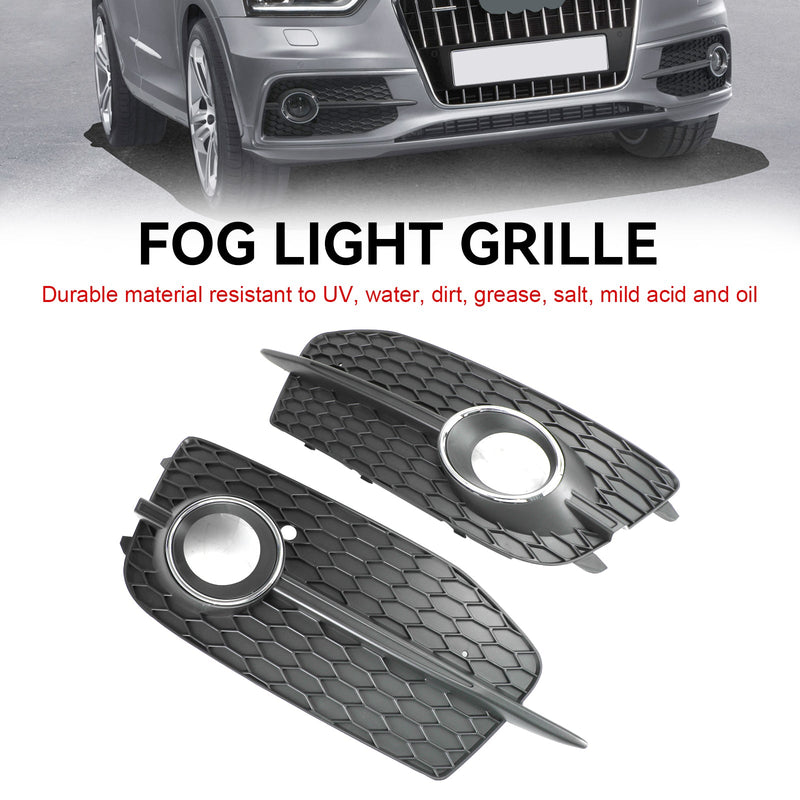 Audi Q3 S-Line 2012-2014 2 STK støtfanger tåkelys Grill Grill 8U0807681DSP9