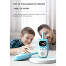 2-pack barn walkie talkies 22-kanals 2-vägs radio 3 km räckvidd Handhållen Original