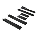 86,6" Universal Sideskjørt Extension Sill Strip Splitter Lip Polypropylene Generisk