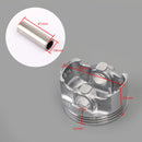 Juego de pistones y anillos STD +1,00 Adecuado para Yamaha YZF-R15 FZ 150 155cc 11-18 STD (57 mm) 1,00 mm (58 mm) tamaño de orificio genérico