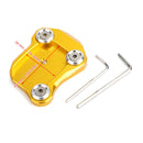 Stativ sidostöd förstorad plattplatta för Honda CB650F CBR650F 2014-2018 Generic