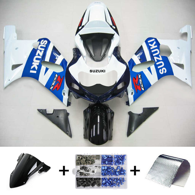 SUZUKI GSXR750 2001-2003 KIT CARENAGEM CORPO PLÁSTICO ABS