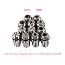 9 stk/12 stk/10 stk/ER16 fjederspændesæt til CNC fræse drejebænk