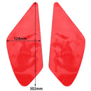 Par de almofadas laterais de proteção do tanque adequadas para Ducati Monster 797 17-19 borracha preta genérica