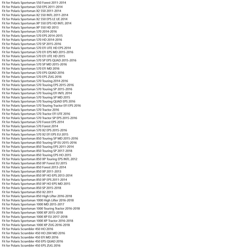 Bomba de combustível se encaixa no Polaris Scrambler 850 2013-2019 + filtro + vedação do tanque