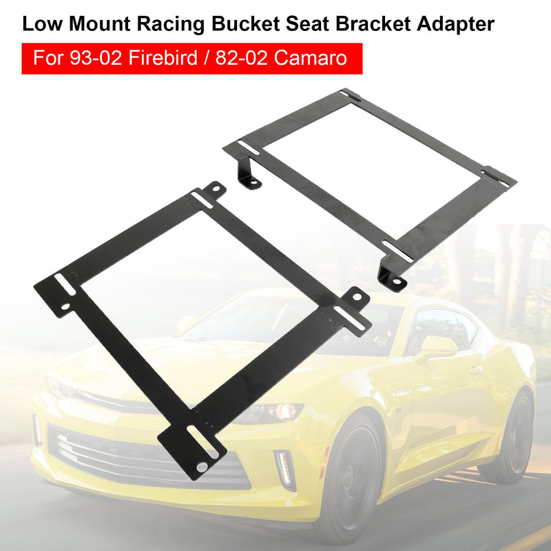 Pontiac Firebird 1993-2002 Lågt monterad Racing Bucket Sits fäste Adapter