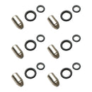 8N8796 6 uds grupo de servicio de boquilla de inyectores compatible con Caterpillar 3304 3306 D330C D333C 7S-9891 7S-8722 8N-4694
