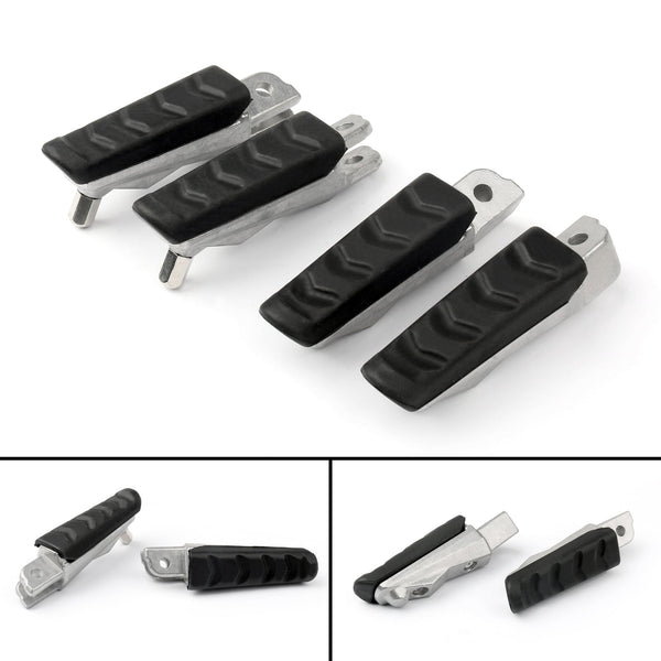 F&amp;R Footpeg Pedals Footpeg para BMW F800GT 11-13 F800S 04-08 F800ST 04-12 Genérico 