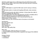 Adaptér M.2 na USB B klíč M.2 Adaptér SSD protokolu SATA pro 2230 2242 2260 2280