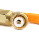 Areyourshop 3 stk farvekodede afspærringsventiler AC HVAC kølemiddelpåfyldningsslanger til R410A R134A