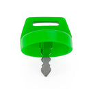 Polaris RZR XP 1000 900 800 Ranger Sportsman grönt tändningsnyckelskydd med mutter