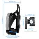 Soporte para bebidas con manillar ajustable para motor, soporte para botellas para ATV Scooter BlackC genérico