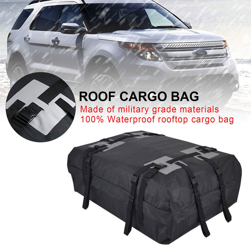 Vedenpitävä auton kattoteline Cargo Bag Matkatavarasäilytys Cube Bag Travel