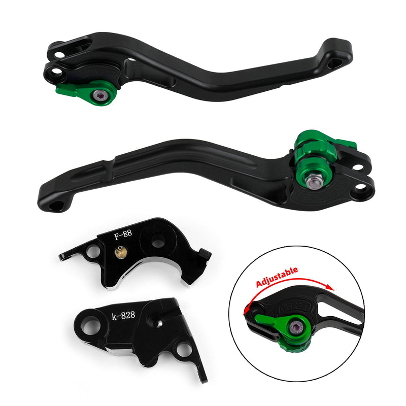 Kawasaki Z750R Z1000 ZX10R ZX6R/636 NOVO Alavanca de freio de embreagem curta