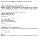 Luftfilterrenser for Honda SH300 SH 300 2007 2008 2009 2010-2014 17210-KTW-900 Generisk