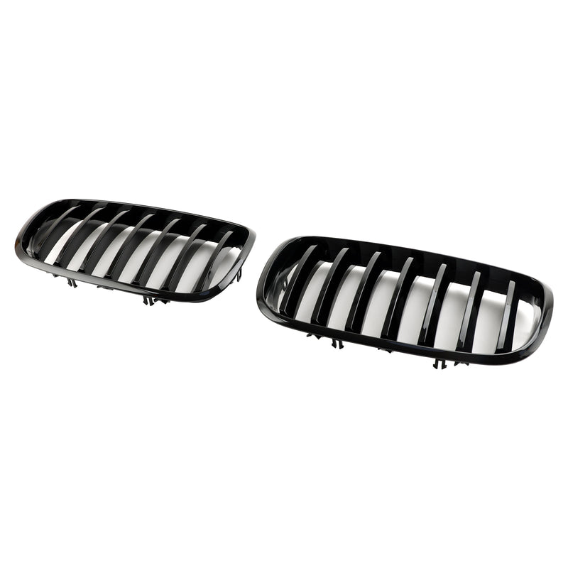 2007-2013 BMW X5 E70 / 2009-2013 X5 M (E70) Forreste støtfanger nyregrille blank svart