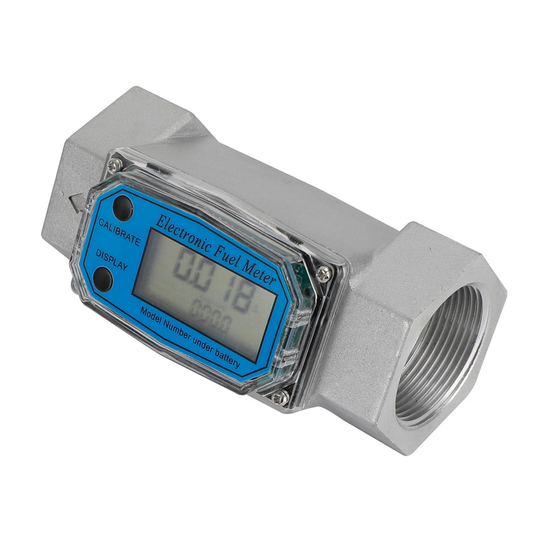 Turbin Digital Diesel Drivstoff Flow Meter Oval Gear Flow Meter BSPT/NPT