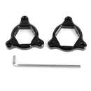 Pré-registrador de garfo preto 19mm adequado para Suzuki GSXR600 GSXR750 2006-2010 K6-L0
