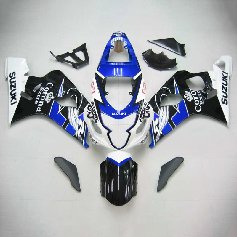 Conjunto de carenagem Suzuki GSXR 600/750 2004-2005 corpo plástico ABS