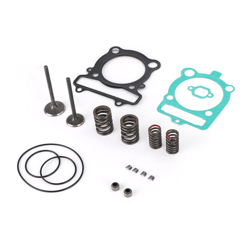 Kit de junta da válvula de admissão do cilindro para Yamaha Warrior 350 YFM350X 1987-04