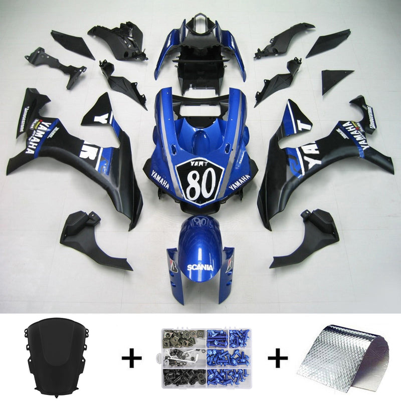 Yamaha YZF R1 2020-2024 kåpa set kropp plast ABS