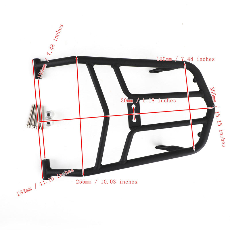 Bagasjehylle bak egnet for Honda CRF250L CRF250M CRF250 Rally 2012-2020 Generisk