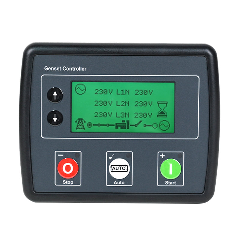 Controlador de generador DSE4520 pantalla LCD tablero de Control de detección de red trifásica