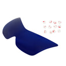 Capa protetora da lente do farol dianteiro se encaixa Kawasaki Ninja Z1000 03-06 Azul Genérico